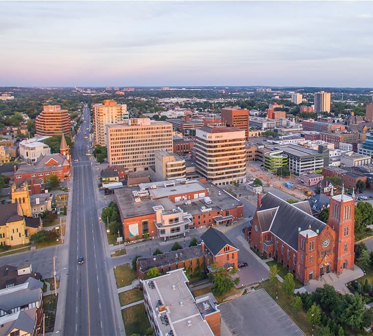 Kitchener cityscape