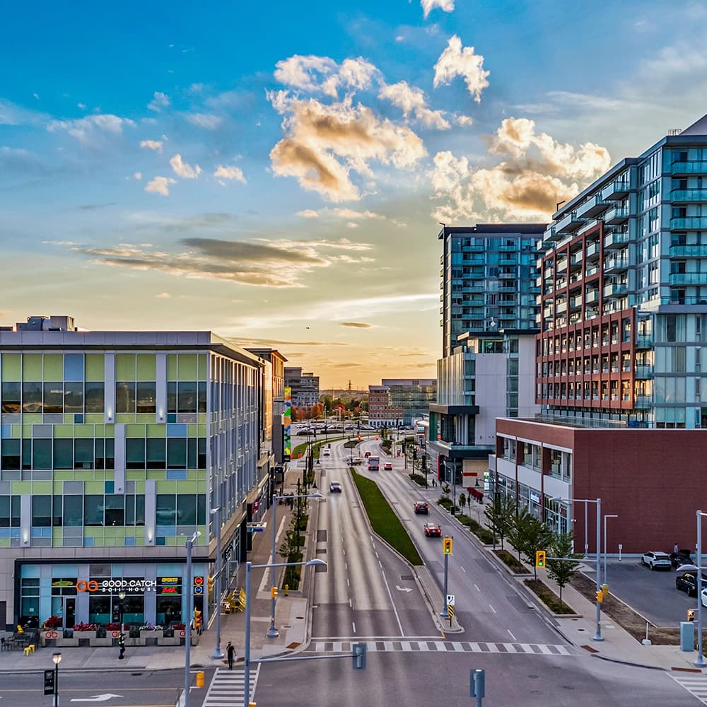 Markham cityscape