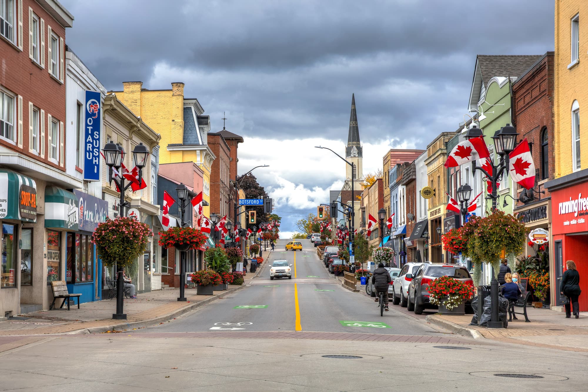 Newmarket cityscape